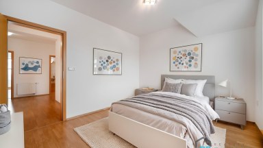 Prodej podkrovního bytu 4+kk a dvě garážová stání v Olomouci
