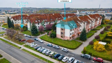 Prodej podkrovního bytu 4+kk a dvě garážová stání v Olomouci